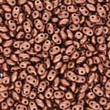 MiniDuo 2x4 mm - Crystal Bronze Copper - PerlineBeads