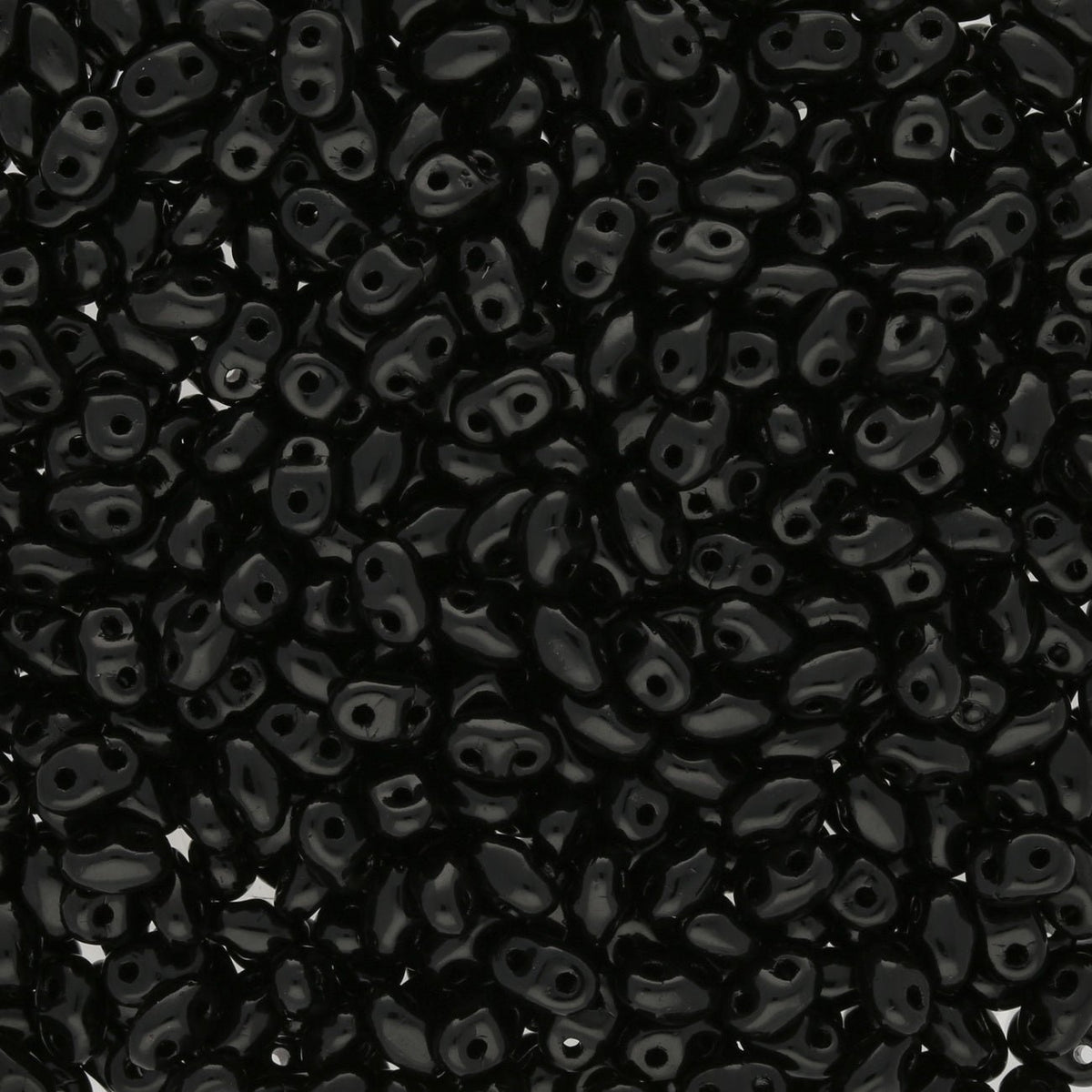 MiniDuo 2x4 mm - Jet - PerlineBeads
