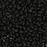 MiniDuo 2x4 mm - Jet - PerlineBeads