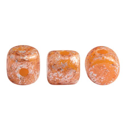 Minos® par Puca® - Orange Opal Tweedy - PerlineBeads