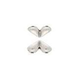 Mitakas-GemDuo Side Bead - Antique Silver Plate - PerlineBeads