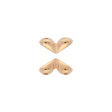 Mitakas-GemDuo Side Bead – Rose Gold Plate - PerlineBeads