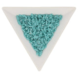 Miyuki Quarter Tila bead - Matte Opaque Turquoise AB - PerlineBeads