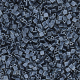 Miyuki Sharp Triangle 10/0 - Matte Gunmetal - PerlineBeads