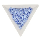 Miyuki Tila bead 5 mm - Opaque Light Periwinkle Luster - PerlineBeads