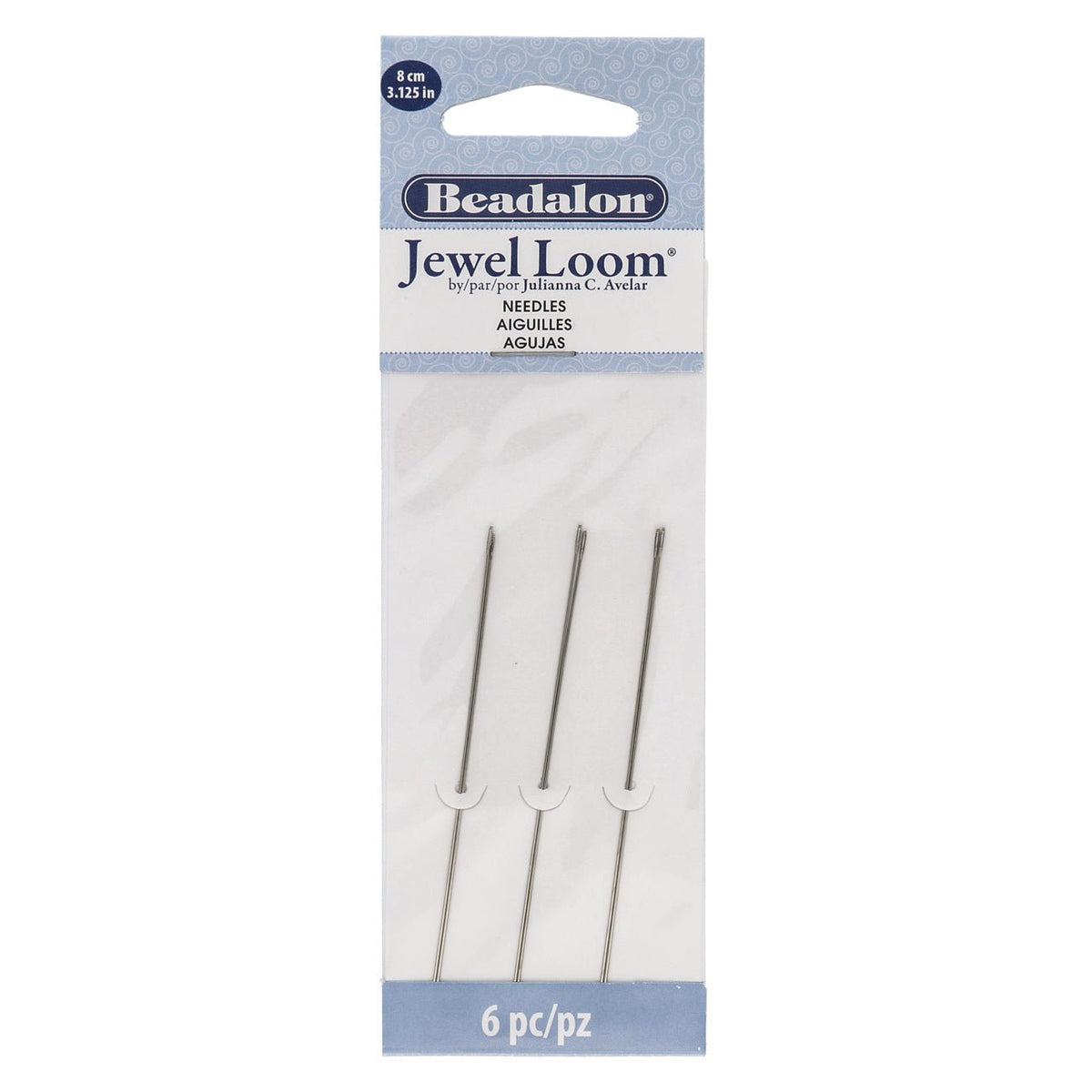 Nadeln - Beadalon Jewel Loom® by Julianna C. Avelar - 8 cm (6 pz.) - PerlineBeads