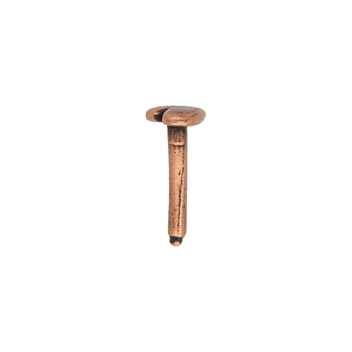 Nieten Herzförmig – Kupfer antik - PerlineBeads