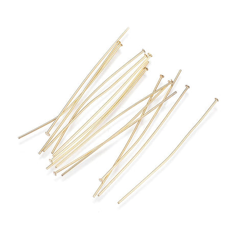 Nietstift 50 mm – Edelstahl, Farbe Gold - PerlineBeads