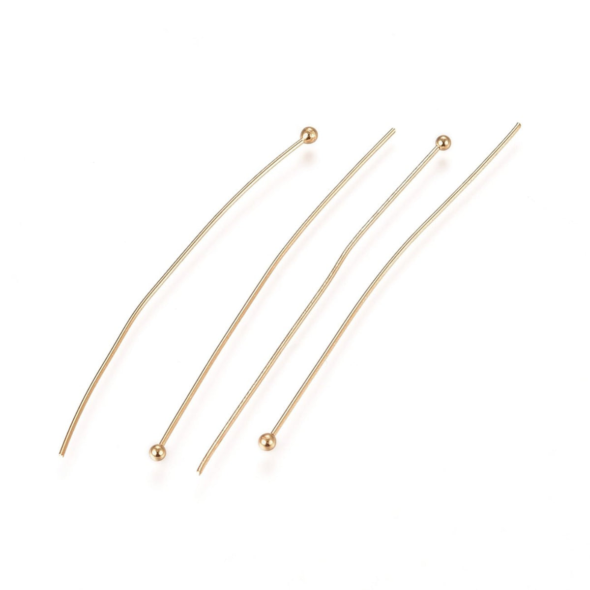 Nietstift 50 mm – Edelstahl, Farbe Gold - PerlineBeads