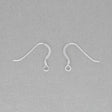 Ohrbügel für Ohrringe Flach – 19 mm - Sterling Silber - PerlineBeads