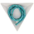 Perle aus synthetischem Türkis - rund – 4 mm (ca. 100 Stk.) - PerlineBeads