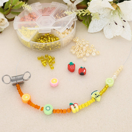 Perlen aus Polymer-Paste – Früchte - PerlineBeads