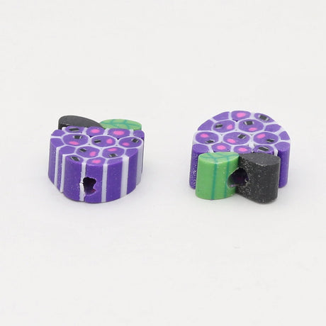 Perlen aus Polymer-Paste – Trauben - PerlineBeads