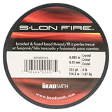 Perlenfaden S-Lon Fire 4lb - Crystal (114,3 m) - PerlineBeads