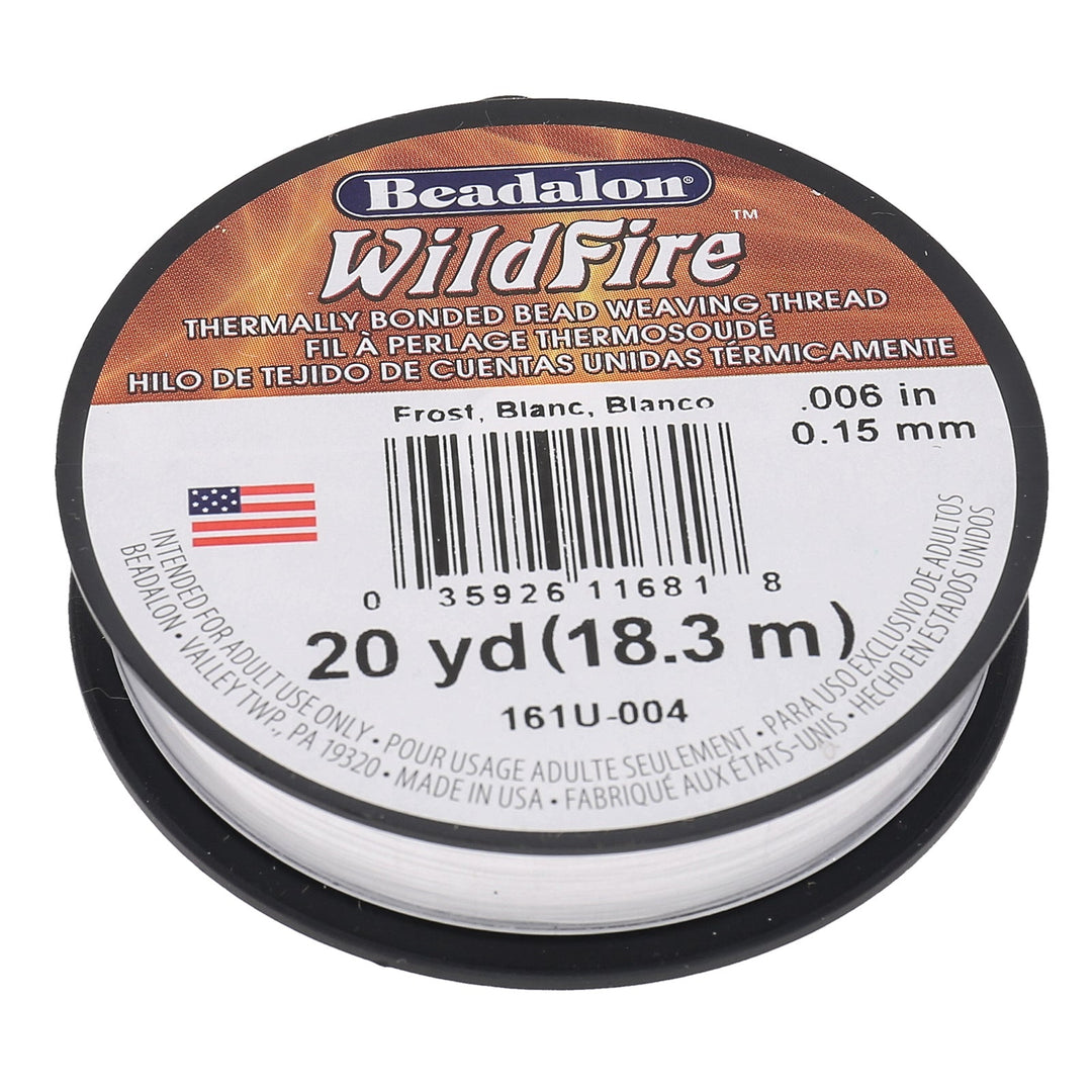 Perlenfaden Wildfire 6 lb - Frost (18,3 m) - PerlineBeads