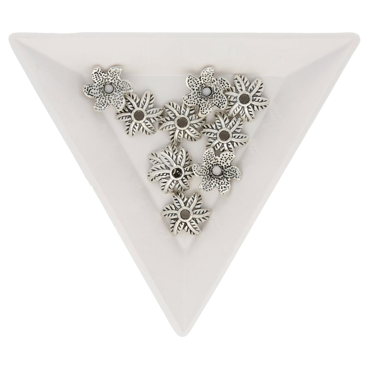 Perlenkappen Blumenform – 11 mm - PerlineBeads