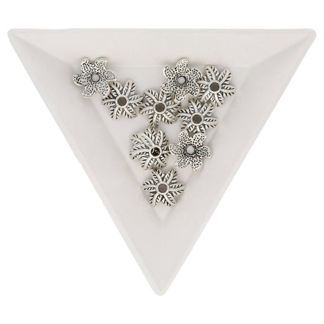Perlenkappen Blumenform – 11 mm - PerlineBeads