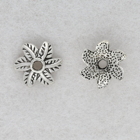Perlenkappen Blumenform – 11 mm - PerlineBeads