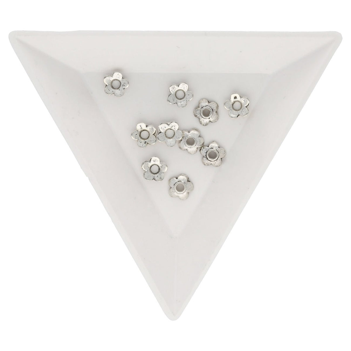 Perlenkappen Blumenform – 6,5 mm - PerlineBeads