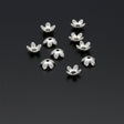 Perlenkappen Blumenform – 6,5 mm - PerlineBeads