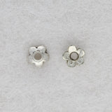 Perlenkappen Blumenform – 6,5 mm - PerlineBeads