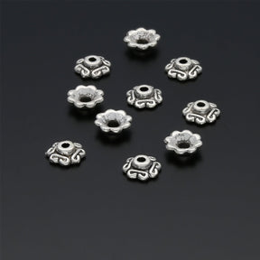 Perlenkappen Blumenform – 7 mm - PerlineBeads