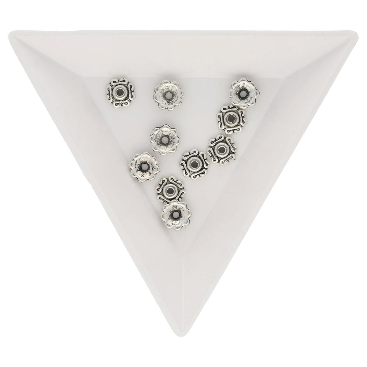 Perlenkappen Blumenform – 7 mm - PerlineBeads