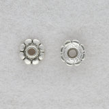Perlenkappen Blumenform – 8 mm - PerlineBeads
