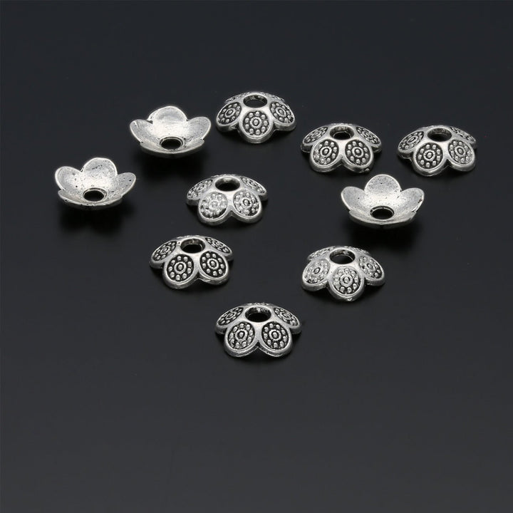 Perlenkappen Blumenform – 8 mm - PerlineBeads