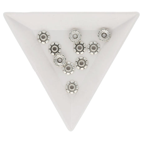 Perlenkappen Blumenform – 8 mm - PerlineBeads