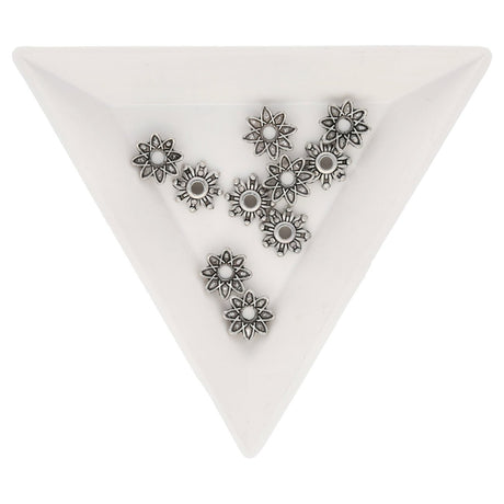 Perlenkappen Blumenform – 9 mm - PerlineBeads