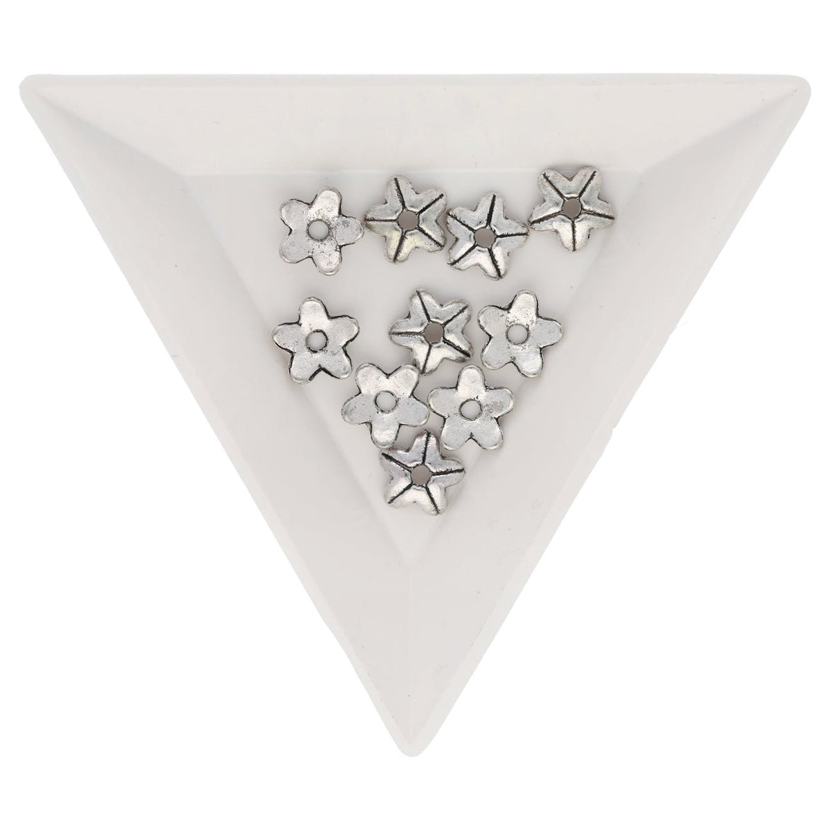 Perlenkappen Blumenform – 9 mm - PerlineBeads