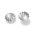 Perlenkappen Blumenform – 9,5 x 10 mm - Stahl - PerlineBeads