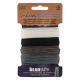 Perlenkordel S-Lon™ TEX210 - Basic Mix - PerlineBeads