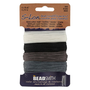 Perlenkordel S-Lon™ TEX210 - Basic Mix - PerlineBeads
