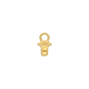 Pilos-8/0 Bead Ending - 24K Gold Plate - PerlineBeads
