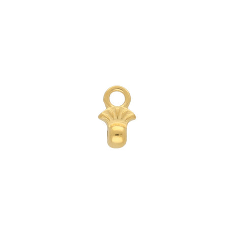 Pilos-8/0 Bead Ending - 24K Gold Plate - PerlineBeads
