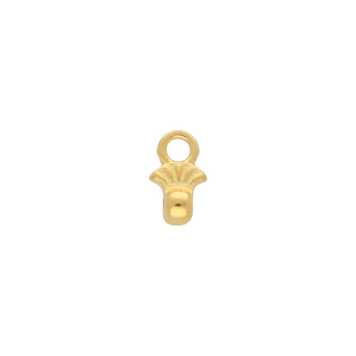 Pilos-8/0 Bead Ending - 24K Gold Plate - PerlineBeads