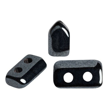 Piros® par Puca® - Jet Hematite - PerlineBeads