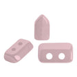 Piros® par Puca® - Opaque Light Rose Ceramic Look - PerlineBeads