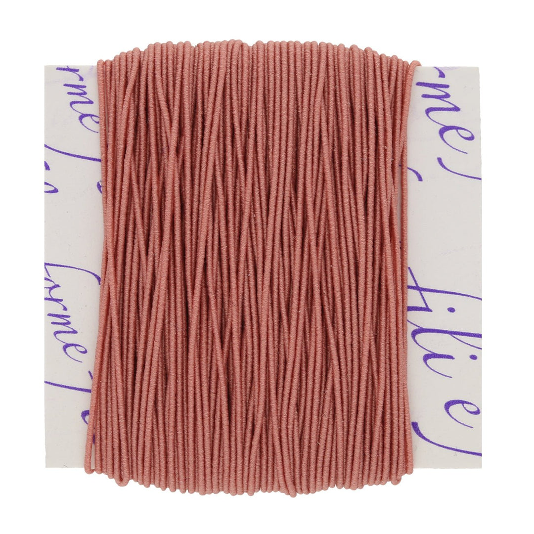 Pompei elastisches Schmuckgarn - Altrosa (2283) - PerlineBeads