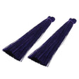 Quaste aus Nylon 65 x 6 mm - Nachtblau - PerlineBeads
