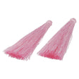 Quaste aus Nylon 65 x 6 mm - Rose - PerlineBeads