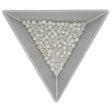 Recycelte Glasperlen 3 mm - Grayish - PerlineBeads