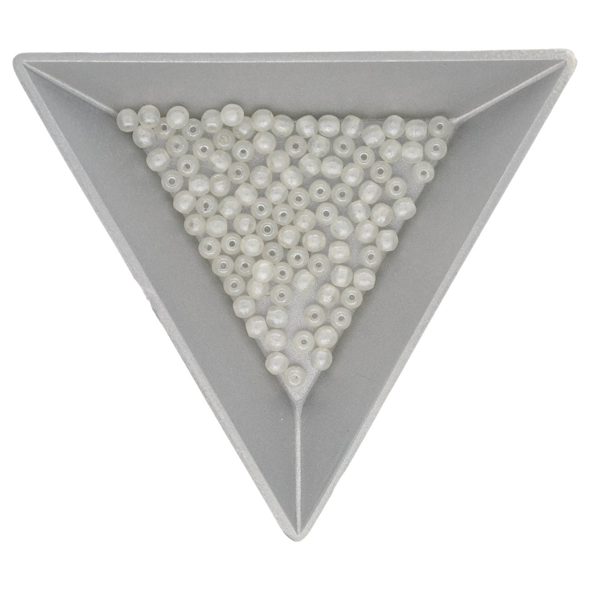 Recycelte Glasperlen 3 mm - Grayish - PerlineBeads