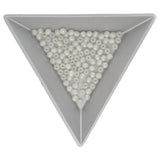 Recycelte Glasperlen 3 mm - Grayish - PerlineBeads