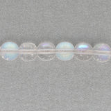 Recycelte Glasperlen 7 mm - Metallic Ice Bubbles - PerlineBeads