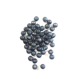 Recycelte Glasperlen 8 mm - Matt Night Blue - PerlineBeads