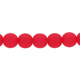 Recycelte Glasperlen 8 mm - Neon Bubbles Cherry - PerlineBeads