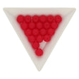 Recycelte Glasperlen 8 mm - Neon Bubbles Cherry - PerlineBeads